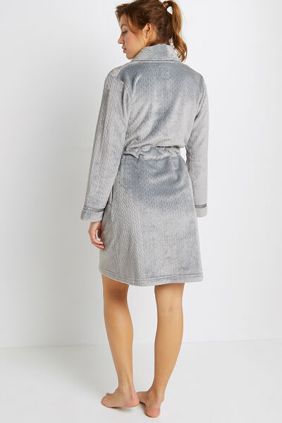 PEIGNOIR GRIS