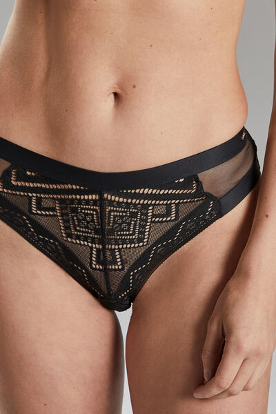 CULOTTE DENTELLE NOIR