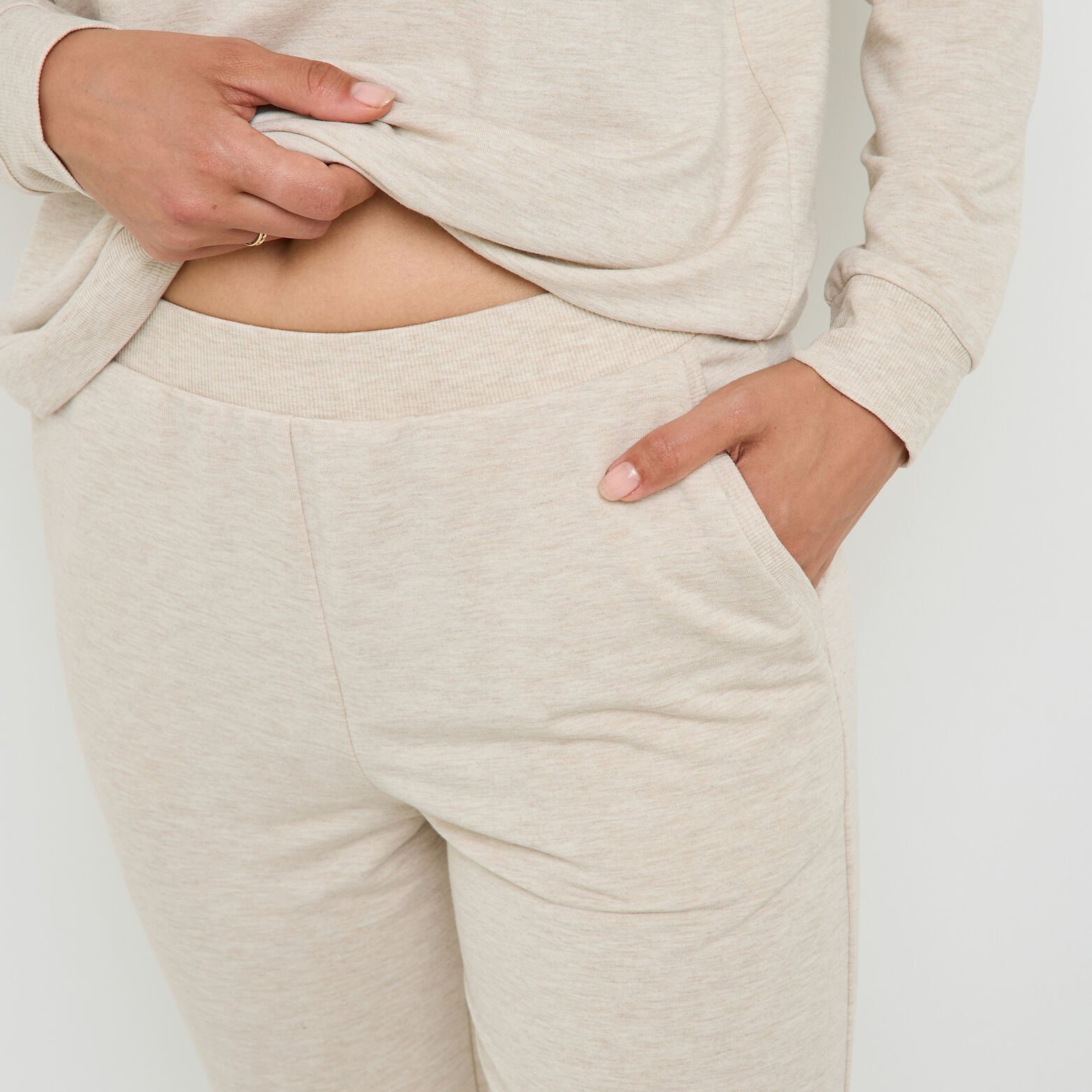 HOBBY PANTALON DE PYJAMA BEIGE