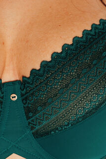 DOUCE SOUTIEN-GORGE GRANDE TAILLE VERT