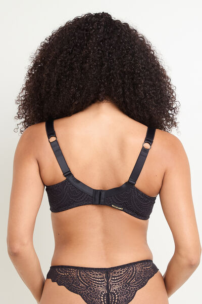 DENTELLE SOUTIEN-GORGE EMBOITANT DENTELLE NOIR