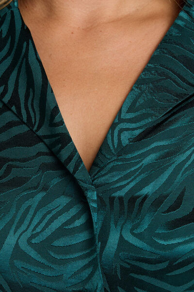 FRIMOUSSE CHEMISE MANCHES LONGUES VERT FONCE