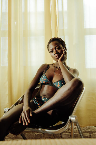 CELIA SOUTIEN-GORGE SANS ARMATURES MULTICO VERT