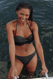 NESS MAILLOT DE BAIN BANDEAU NOIR