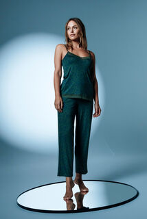 CAMILLE Pantalon de pyjama MULTICO VERT