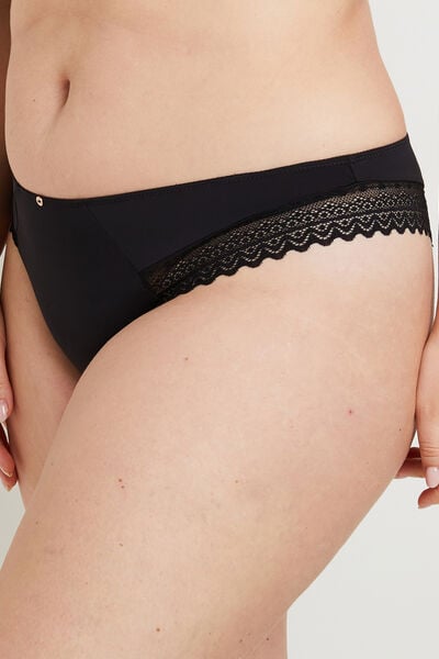 DOUCE TANGA MICROFIBRE NOIR
