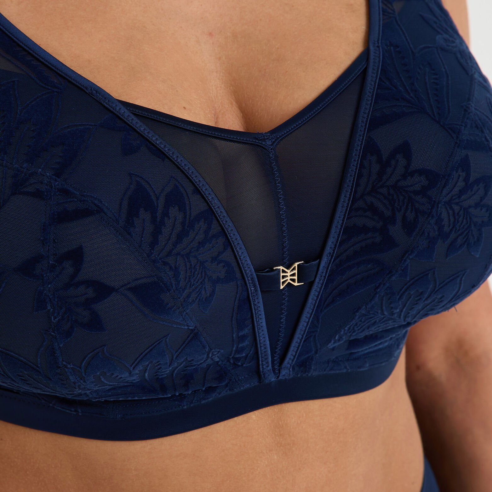 FANTINE SOUTIEN-GORGE SANS ARMATURES MARINE