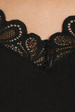 SYARA TEE SHIRT MANCHES COURTES NOIR