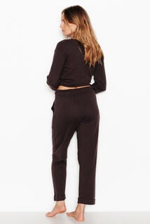 JOLIANE PANTALON CAROTTE MARRON