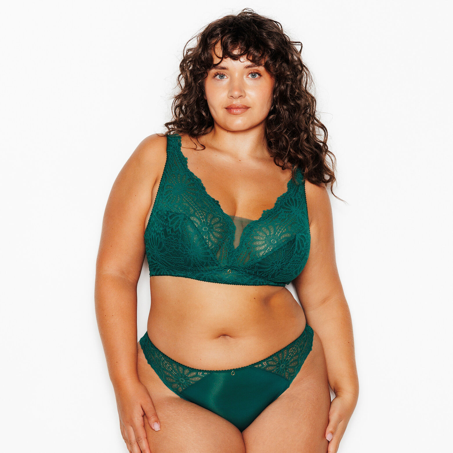 JANNEL SOUITEN-GORGE SANS ARMATURES VERT FONCE
