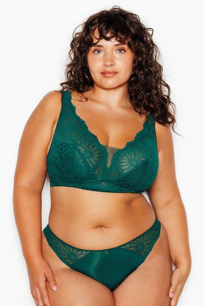 JANNEL SOUITEN-GORGE SANS ARMATURES VERT FONCE