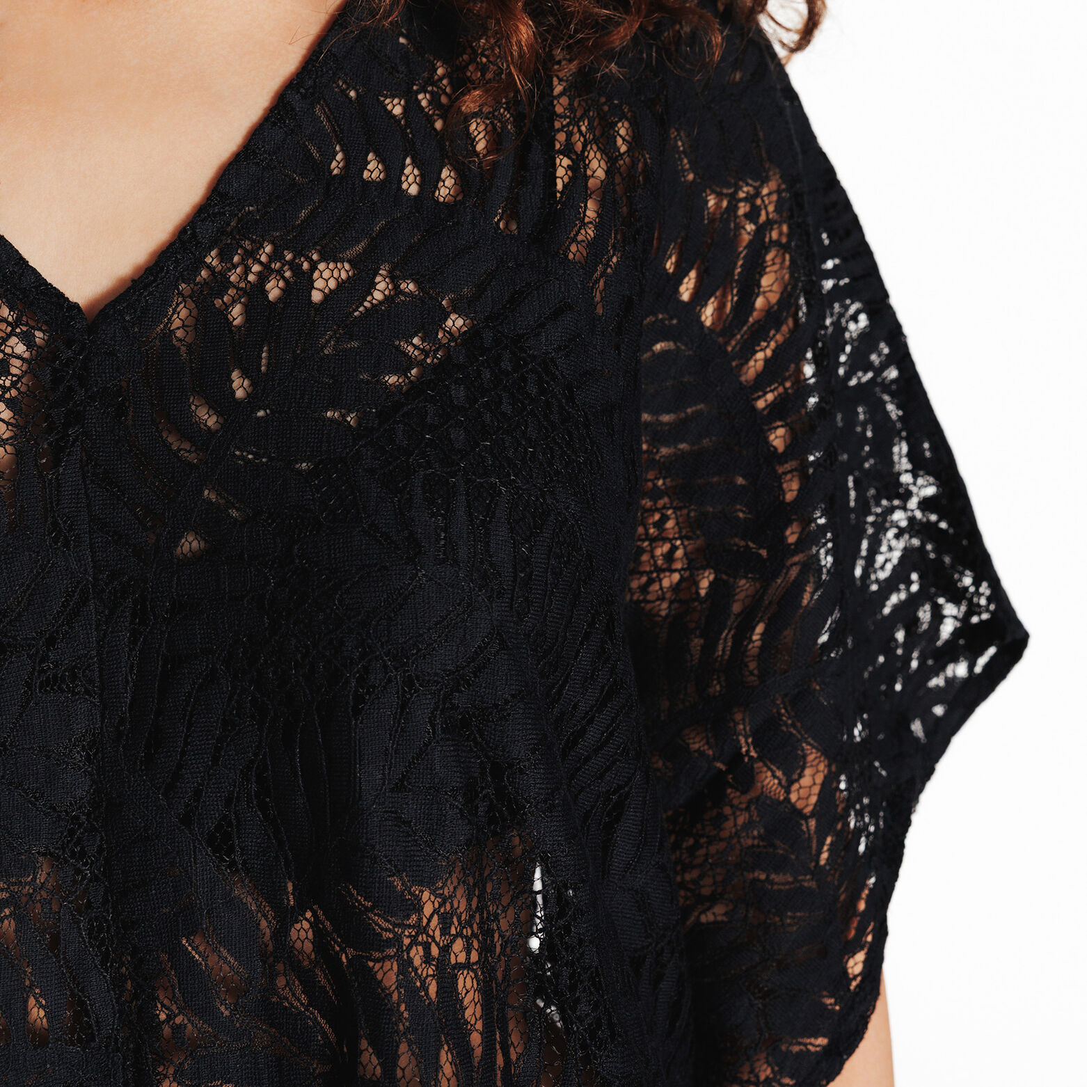 PAOLINA TUNIQUE DE PLAGE NOIR