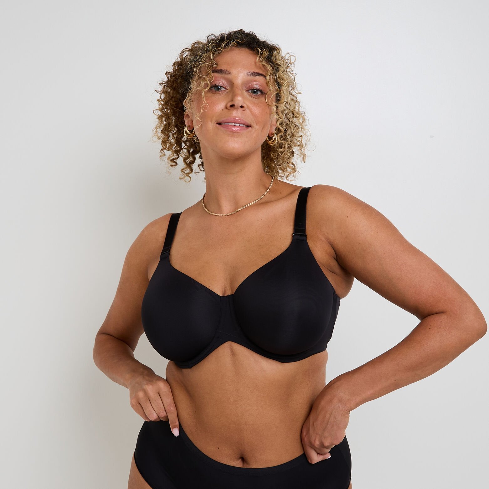 PERFECT SOUTIEN-GORGE EMBOITANT MICROFIBRE NOIR