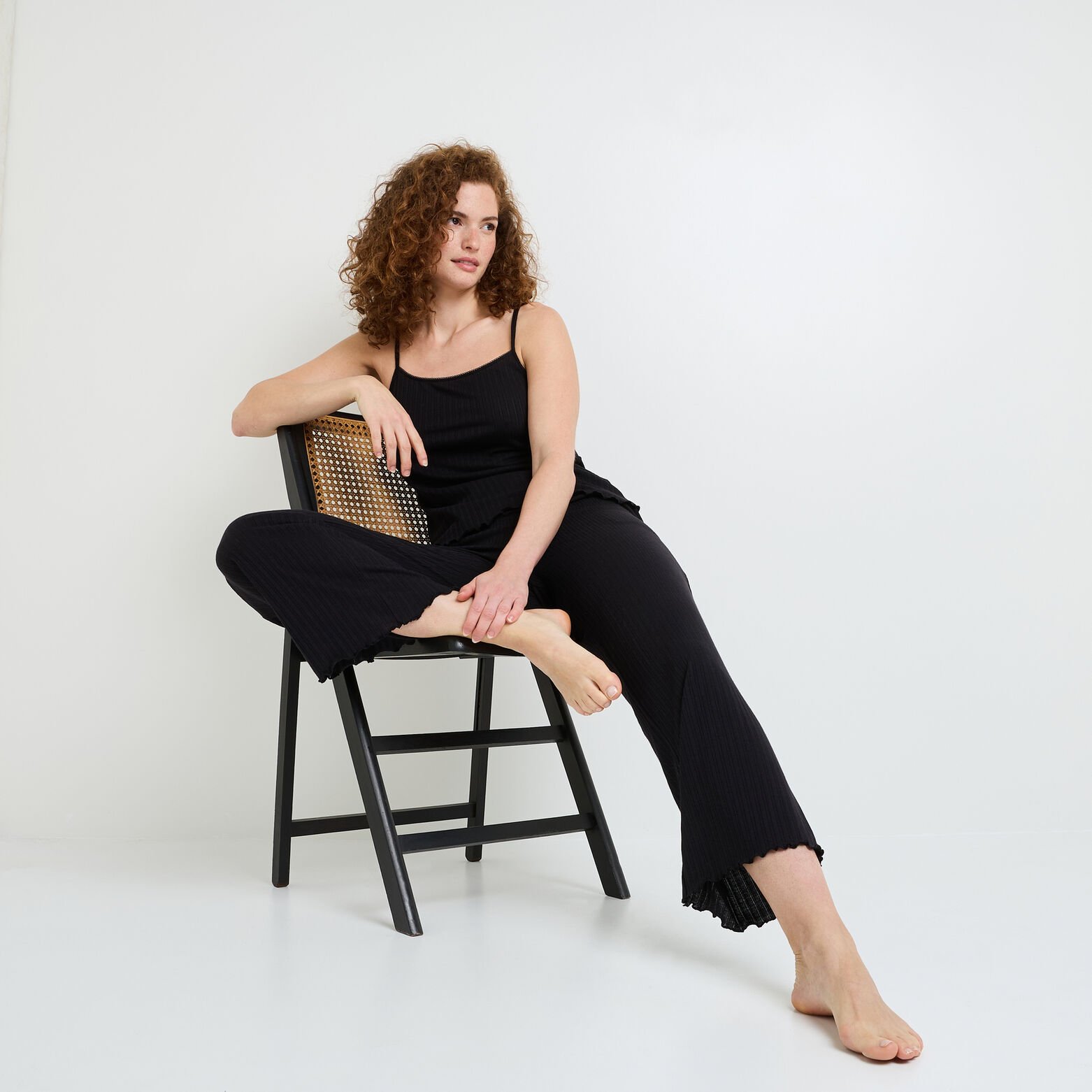 HABY Pantalon de pyjama NOIR