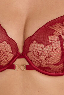 FEDORA SOUTIEN-GORGE AMPLIFORME ROUGE