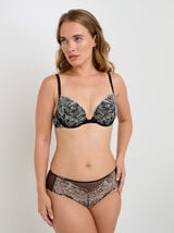 HARPER SOUTIEN-GORGE AMPLIFORME PUSH UP MULTICO NOIR