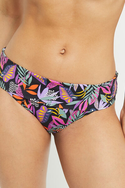 MAILLOT DE BAIN SLIP MAXI NOIR