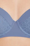 ALMA SOUTIEN-GORGE AMPLIFORME DENTELLE BLEU