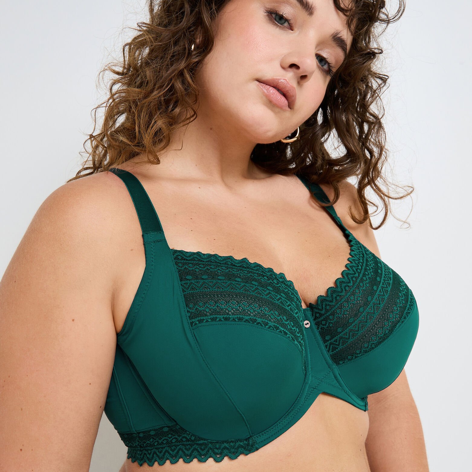 DOUCE SOUTIEN-GORGE GRANDE TAILLE VERT