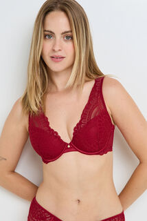 GLADYS SOUTIEN-GORGE AMPLIFORME ROUGE