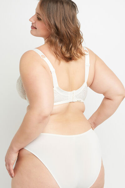 SOUTIEN-GORGE EMBOITANT DENTELLE ECRU