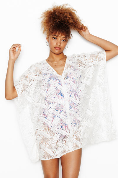 TUNIQUE DE PLAGE BLANC