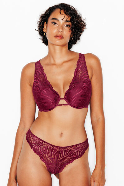 JEN SOUTIEN-GORGE AMPLIFORME FOULARD ROUGE
