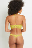 BELMA STRING DENTELLE JAUNE
