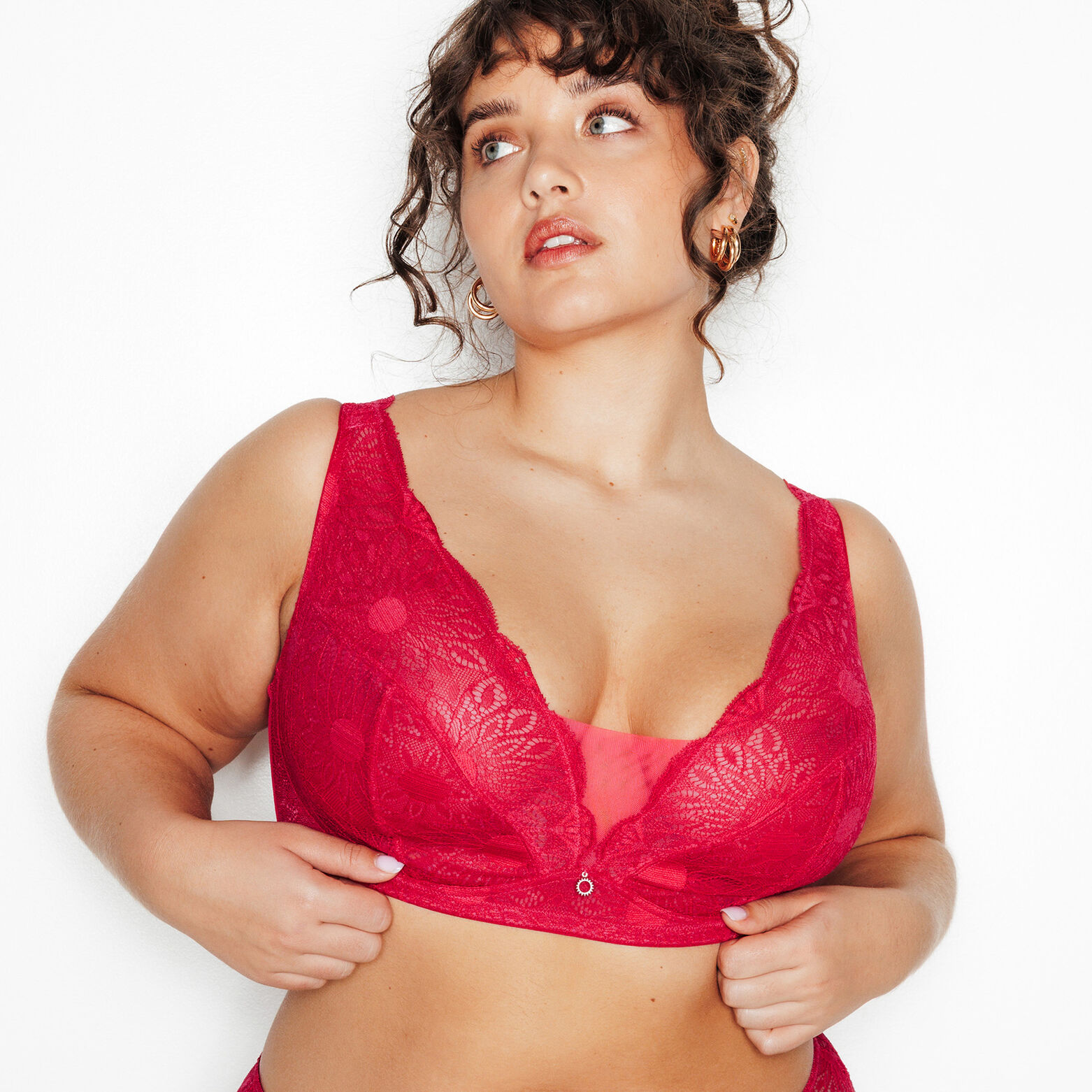 ISMA SOUTIEN-GORGE SANS ARMATURES ROSE