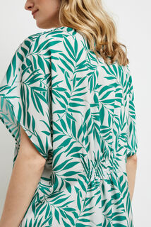 DELPHINE KIMONO MULTICO BLANC