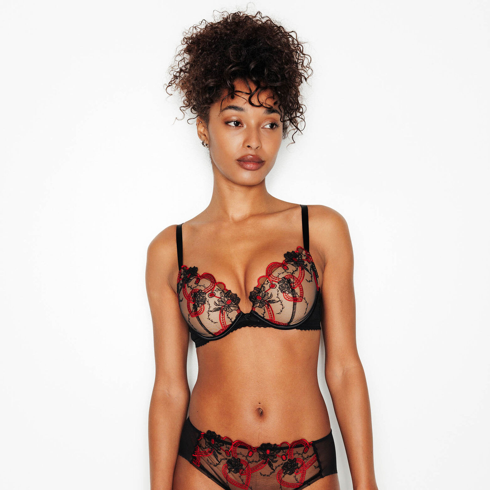 IMELDA SOUTIEN-GORGE AMPLIFORME PUSH-UP MULTICO NOIR