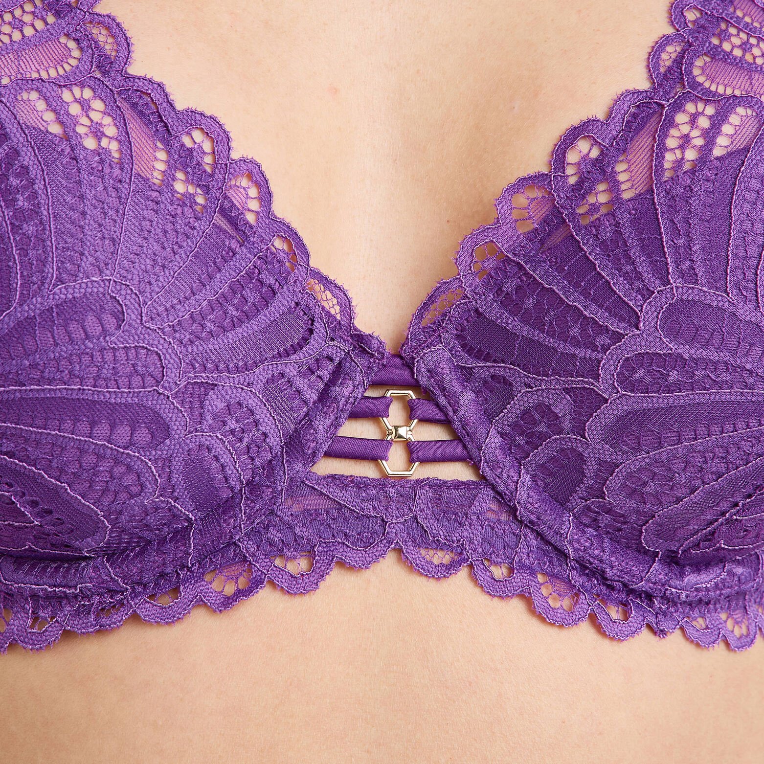 HYPE SOUTIEN-GORGE AMPLIFORME FOULARD VIOLET