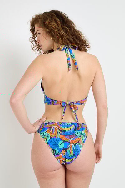NOA Maillot de bain culotte midi MULTICO BLEU