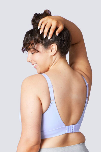GLOW BRASSIERE PAILLETEE LILAS