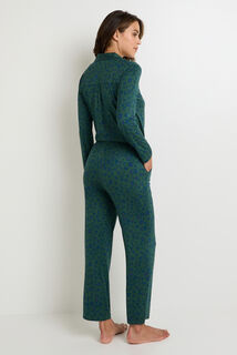 CAMILLE Pantalon de pyjama MULTICO VERT