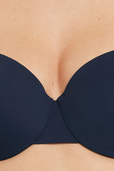 LOUISE MAILLOT DE BAIN AMPLIFORME COQUE MARINE