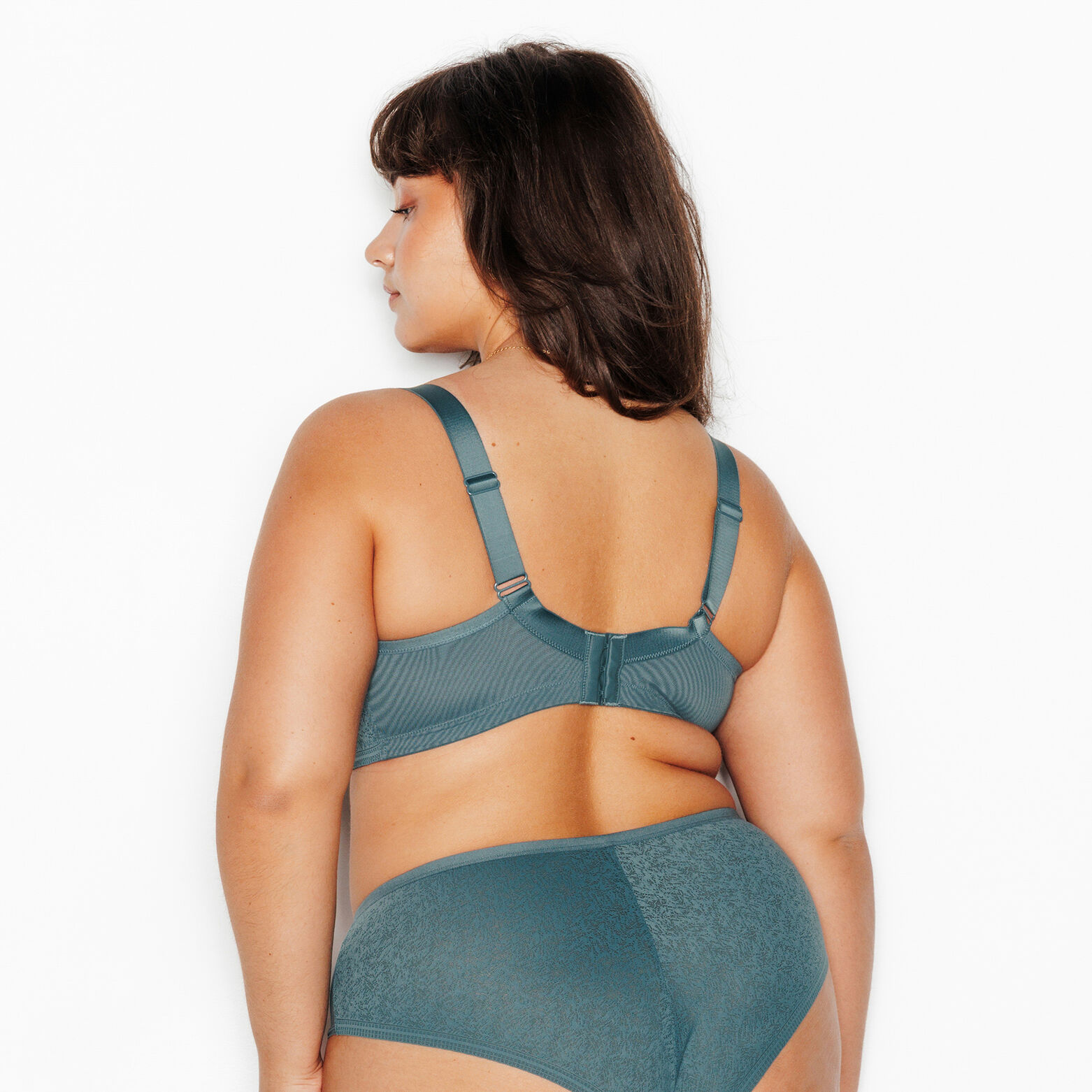 JULIANE SOUTIEN-GORGE SANS ARMATURES PETROLE