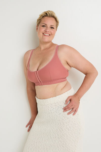 BEN Soutien-gorge Post opératoire Brassière ROSE