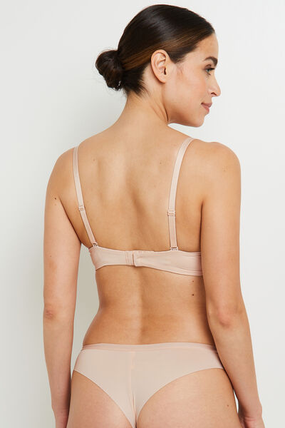 SOUTIEN-GORGE EMBOITANT MICROFIBRE NATUREL
