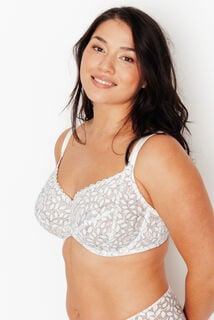 SUBLIME SOUTIEN-GORGE EMBOITANT BLANC/NOIR