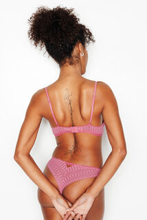 IMANY SOUTIEN-GORGE SANS ARMATURE AMPLI ROSE
