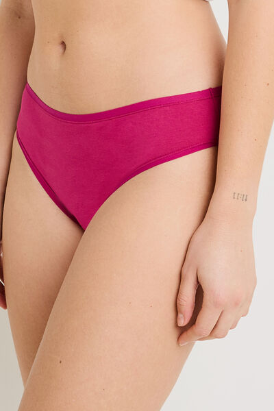 LOT CULOTTE X3 COTON BIO MULTICOLOR