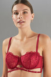 APOLLON SOUTIEN-GORGE BALCONNET DENTELLE BORDEAUX