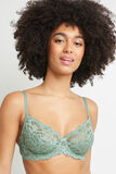 BERRIE SOUTIEN-GORGE EMBOITANT DENTELLE Vert clair