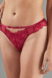 APOLLON TANGA DENTELLE BORDEAUX