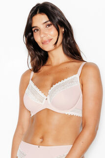 DOUCE SOUTIEN-GORGE EMBOITANT MICROFIBRE POUDRE