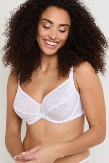 GABI SOUTIEN-GORGE EMBOITANT DENTELLE BLANC