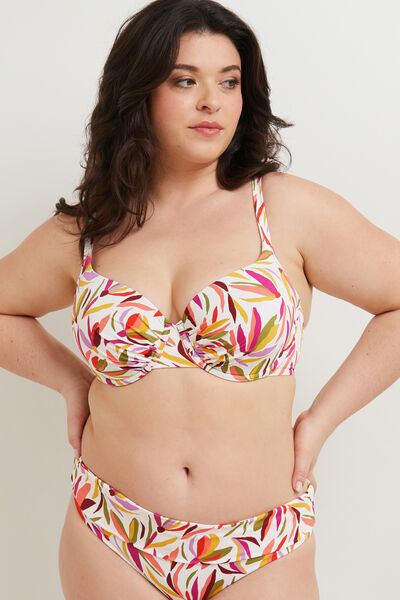 MAILLOT DE BAIN COQUE MULTICO BLANC