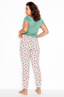 CAMILLE Pantalon de pyjama MULTICO BLANC