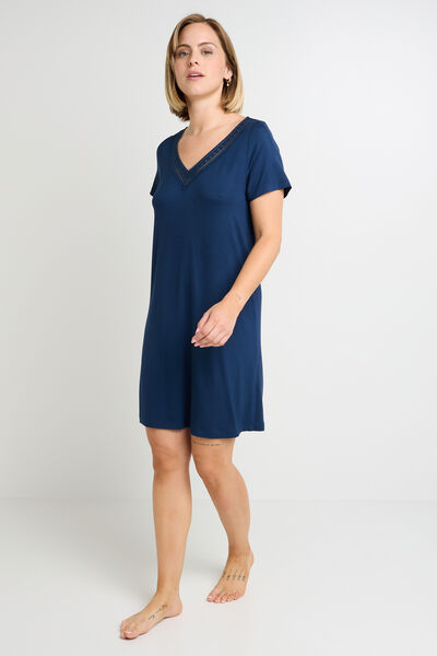 CAMILLE Chemise de nuit MARINE
